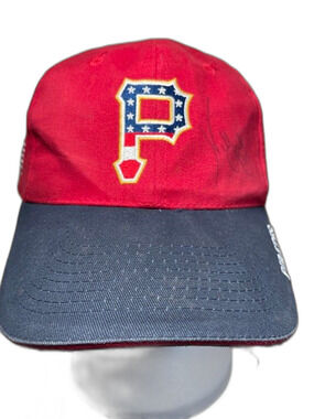 Pittsburgh Pirates Patriotic Hat Adjustable Autographed Figueroa
